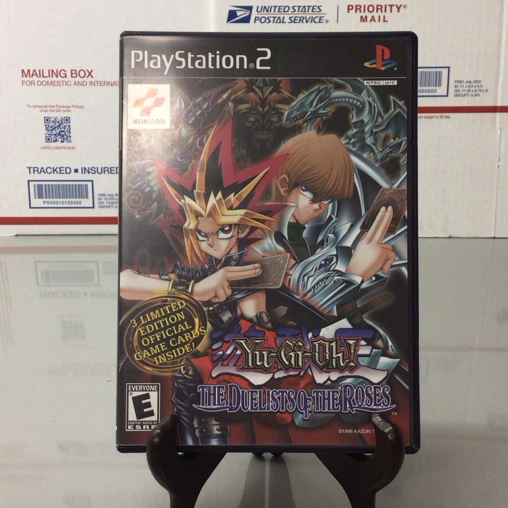 Sony PlayStation 2 Yu-Gi-Oh! The Duelists of the Roses - Black